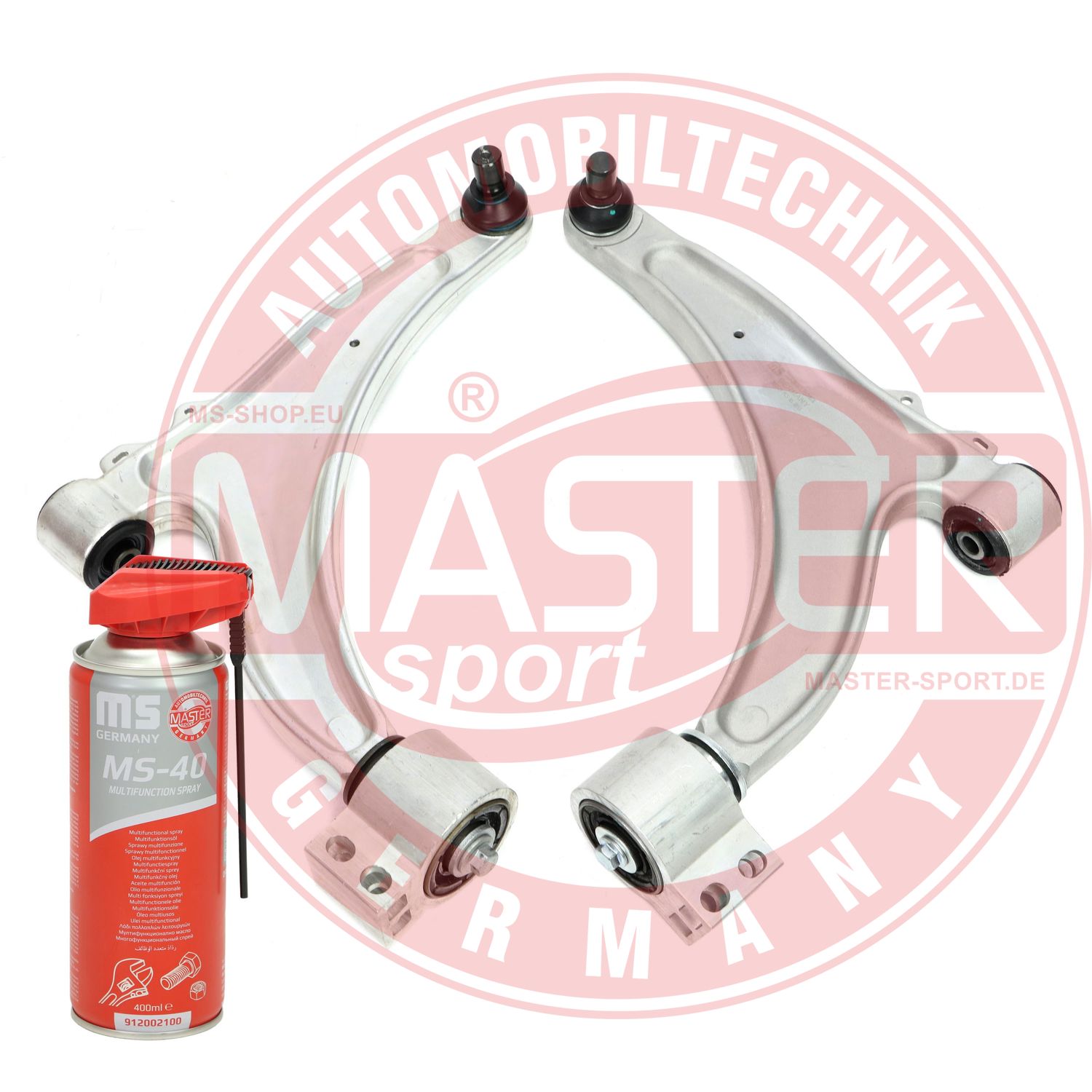 Control/Trailing Arm Kit, wheel suspension (36933-KIT-MSP)