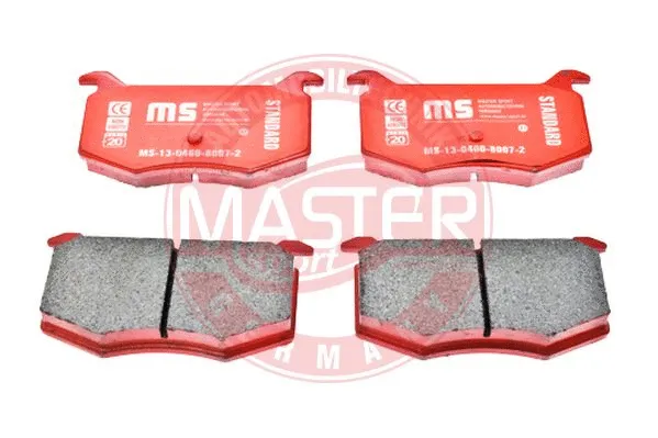 Brake Pad Set, disc brake (13046080072-SET-MS)