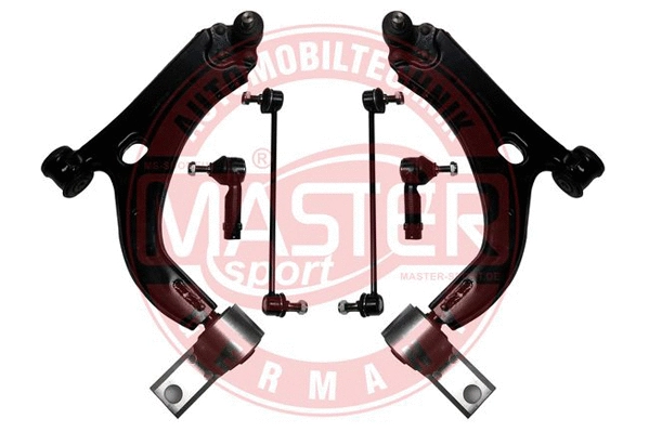 Control/Trailing Arm Kit, wheel suspension (36970-KIT-MS)