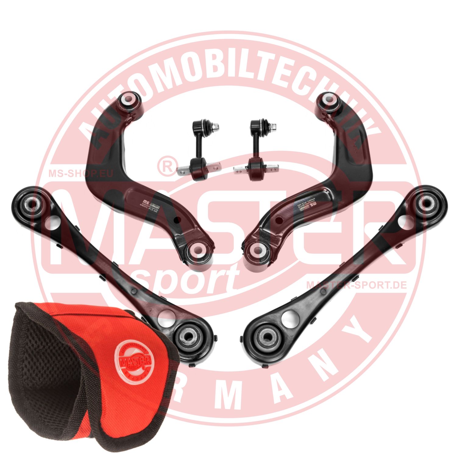 Control/Trailing Arm Kit, wheel suspension (36987-KIT-MSM)