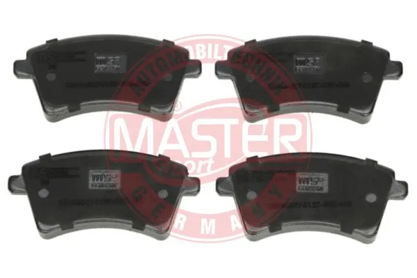 Brake Pad Set, disc brake (13046027412T-SET-MS)