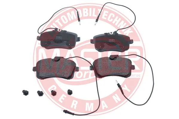 Brake Pad Set, disc brake (13046028912N-SET-MS)