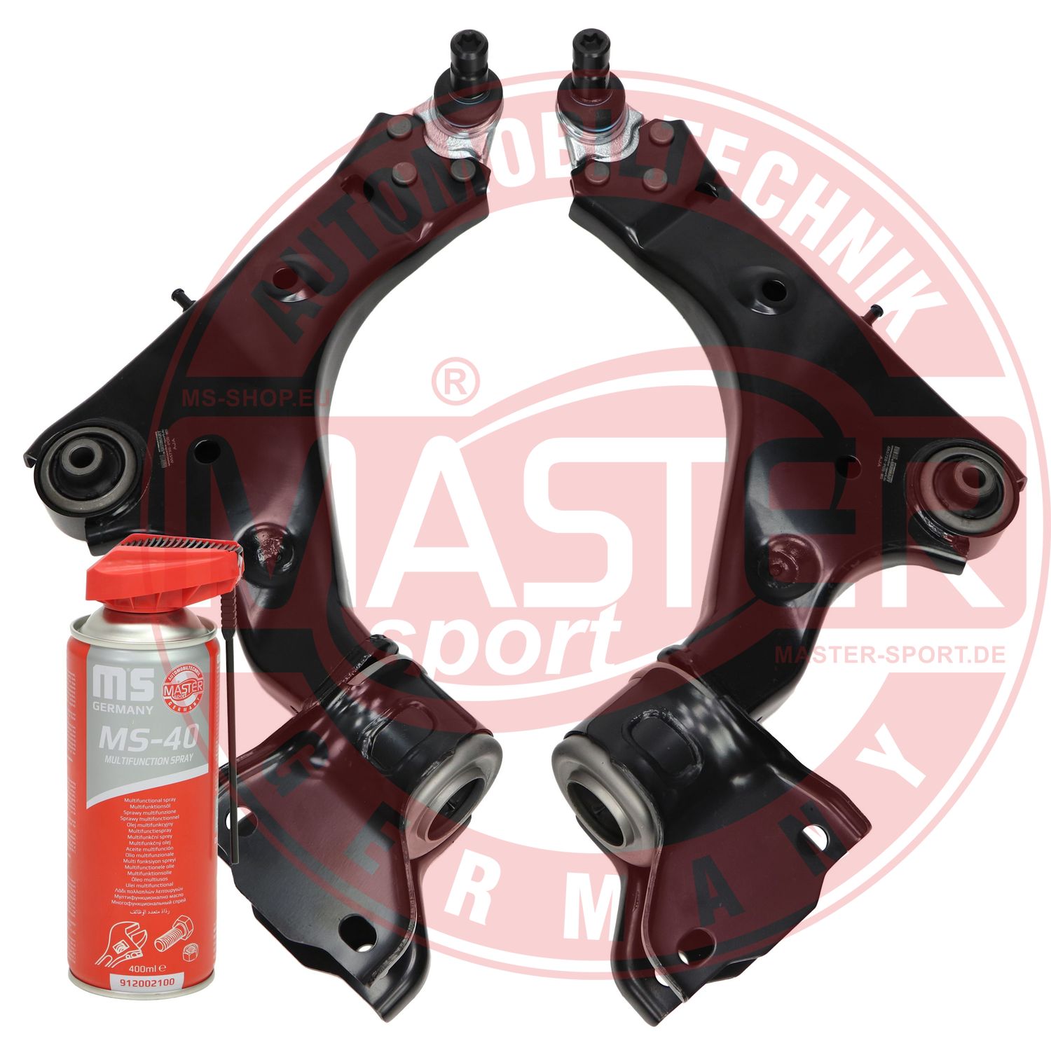 Control/Trailing Arm Kit, wheel suspension (37134-KIT-MSP)