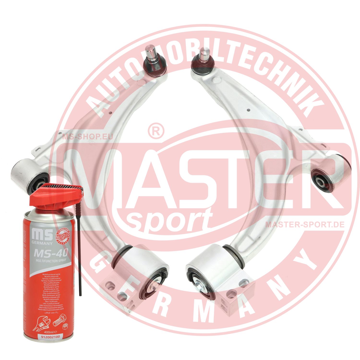 Control/Trailing Arm Kit, wheel suspension (36935-KIT-MSP)