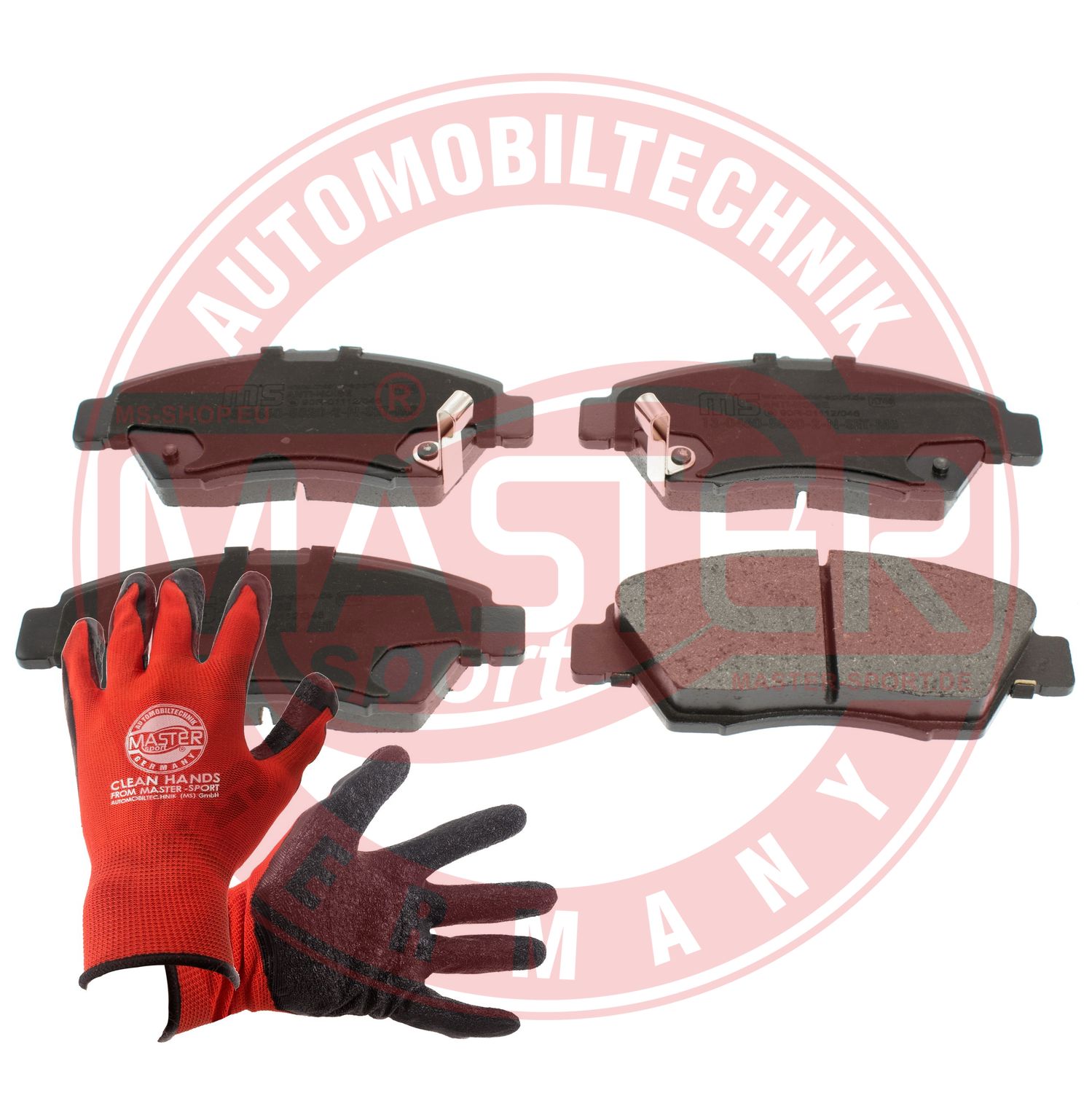 Brake Pad Set, disc brake (13046058202N-SET-MSP)