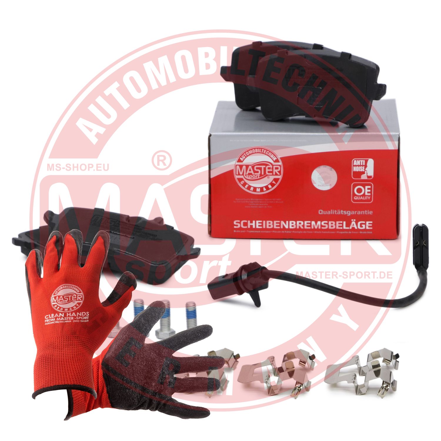 Brake Pad Set, disc brake (13046027692N-SET-MSP)