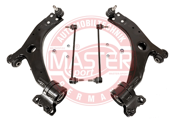 Control/Trailing Arm Kit, wheel suspension (36975/1-KIT-MS)