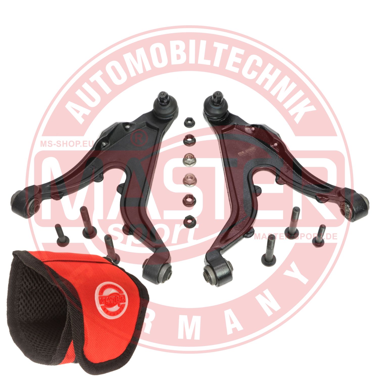 Control/Trailing Arm Kit, wheel suspension (37105-KIT-MSM)