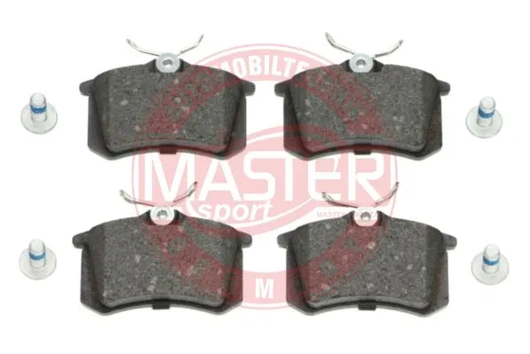 Brake Pad Set, disc brake (13046028602N-SET-MS)