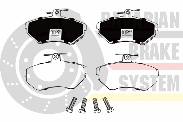 Brake Pad Set, disc brake (K6028212)