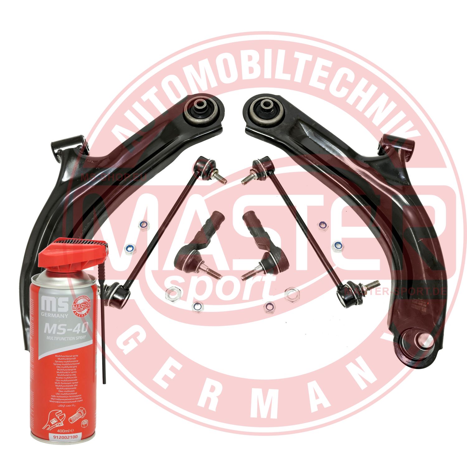 Control/Trailing Arm Kit, wheel suspension (36922-KIT-MSP)