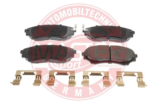 Brake Pad Set, disc brake (13046057952N-SET-MS)