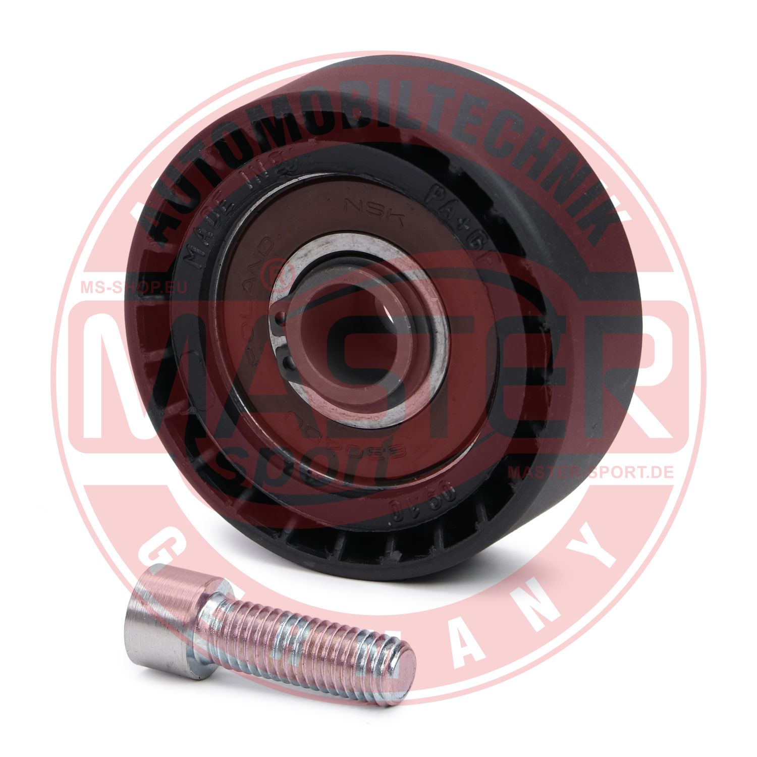 Deflection/Guide Pulley, V-ribbed belt (R38004-PCS-MS)