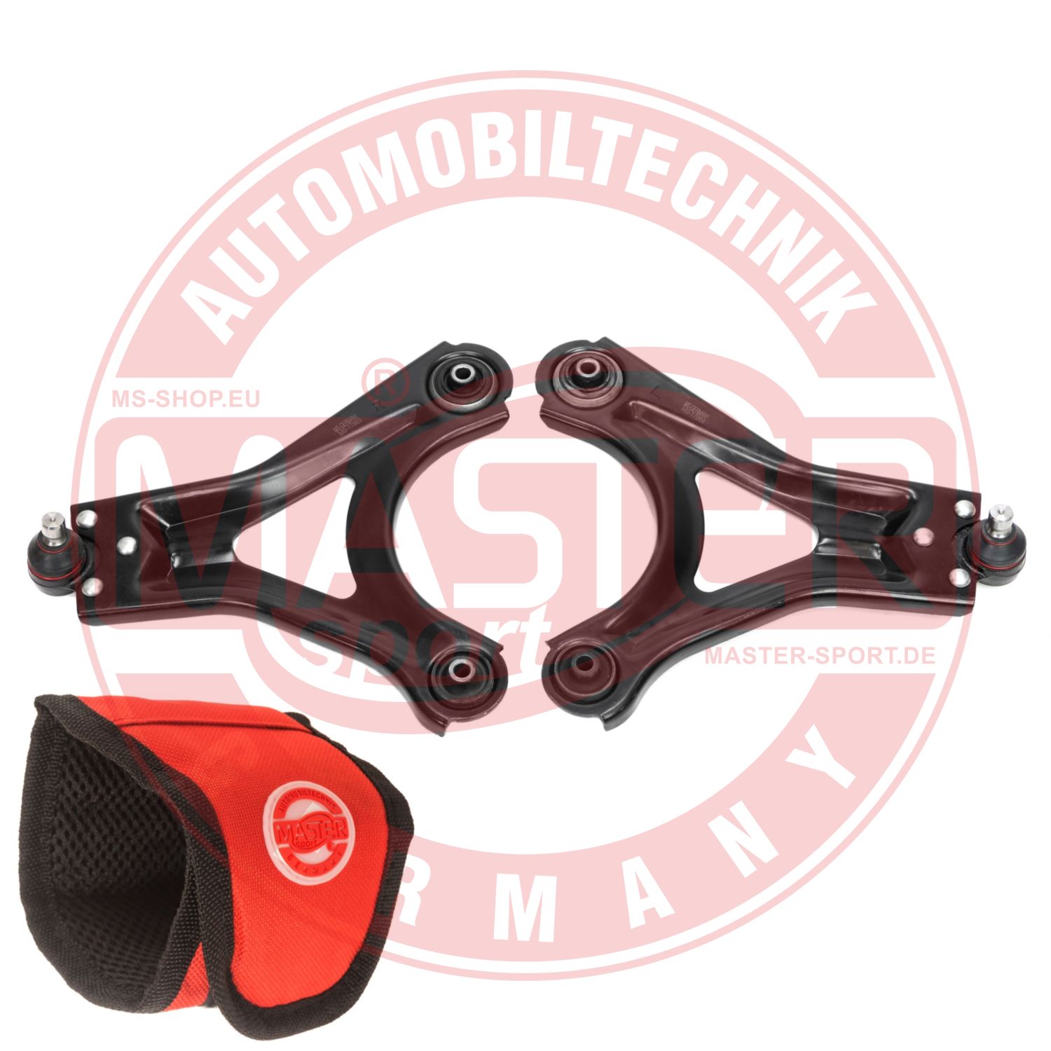 Control/Trailing Arm Kit, wheel suspension (37039-KIT-MSM)