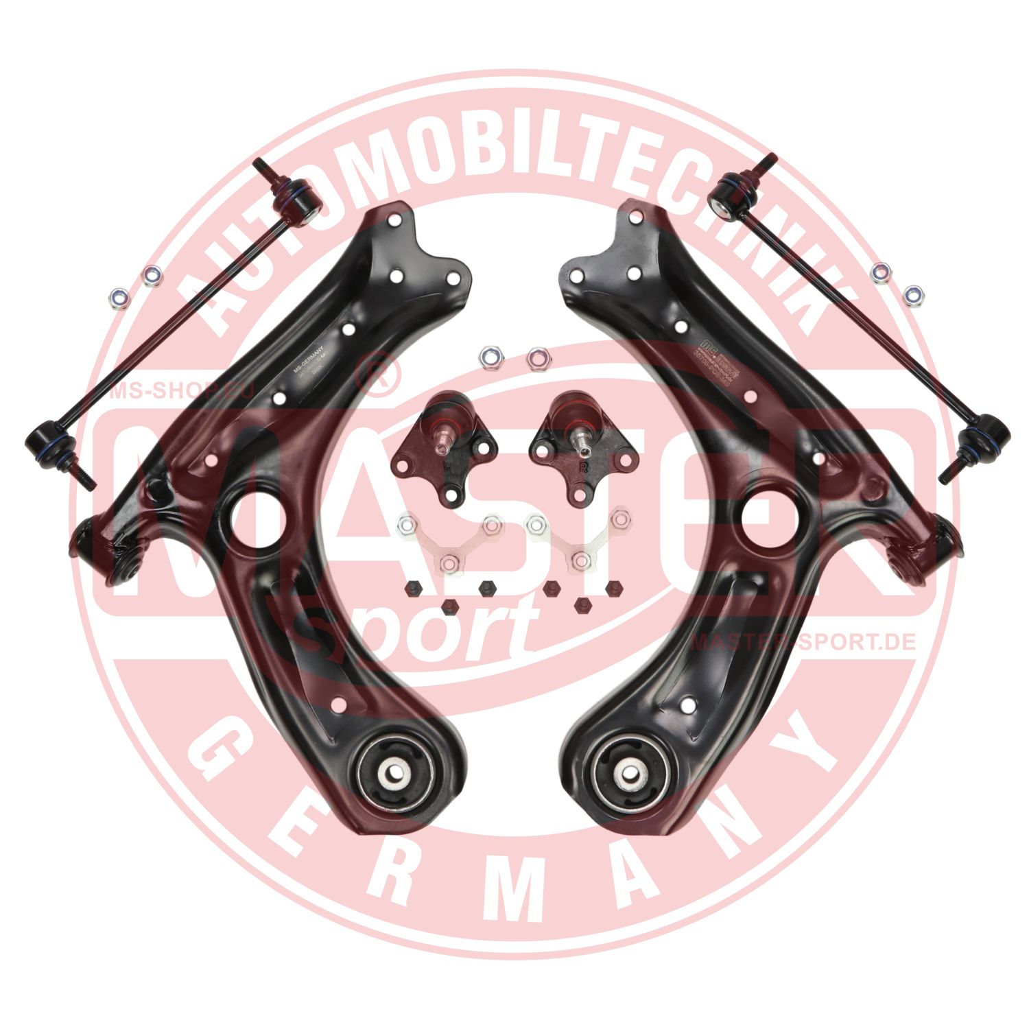 Control/Trailing Arm Kit, wheel suspension