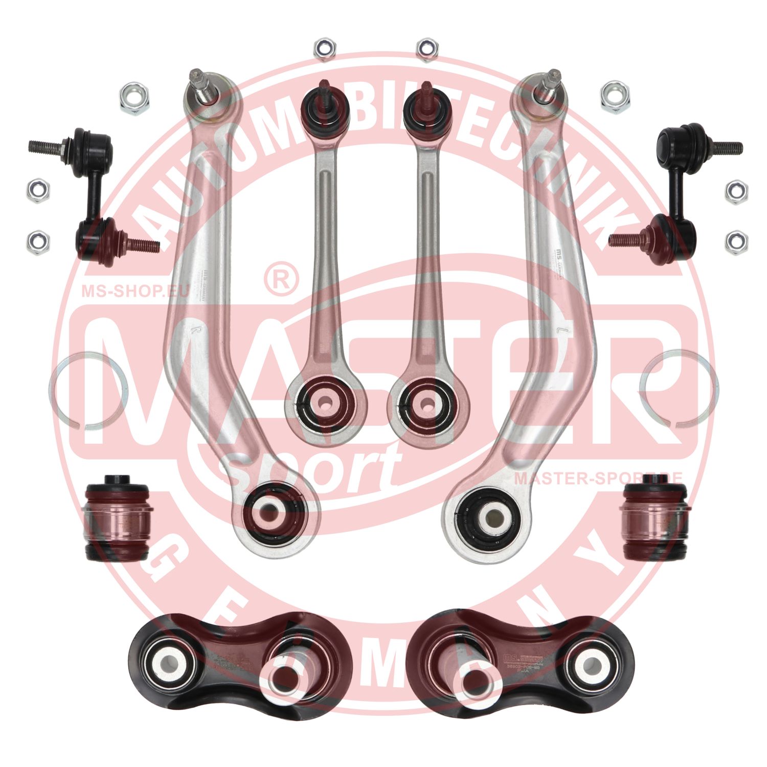 Control/Trailing Arm Kit, wheel suspension