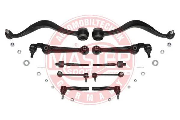 Control/Trailing Arm Kit, wheel suspension (37002/2-KIT-MS)