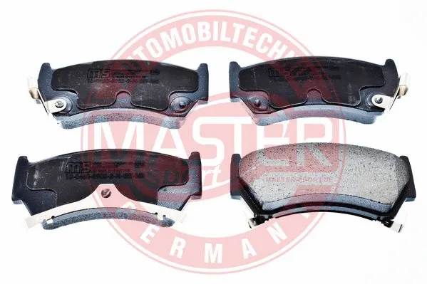 Brake Pad Set, disc brake (13046059882N-SET-MS)