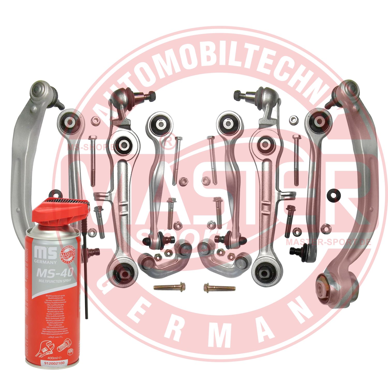Control/Trailing Arm Kit, wheel suspension (36994-SET-MSP)
