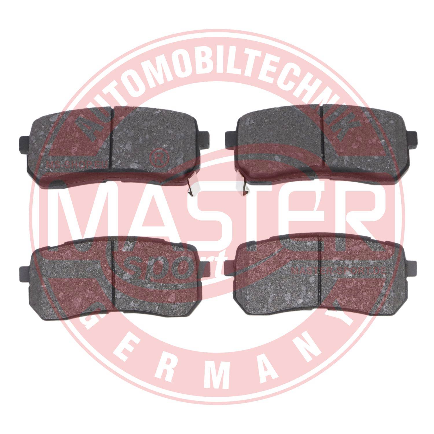 Brake Pad Set, disc brake (13046056362N-SET-MS)