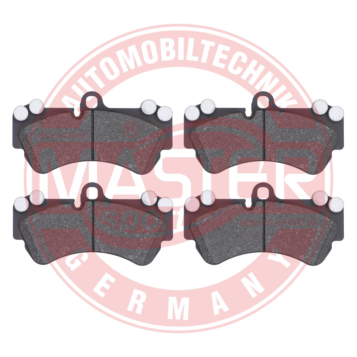 Brake Pad Set, disc brake (13046049922N-SET-MS)