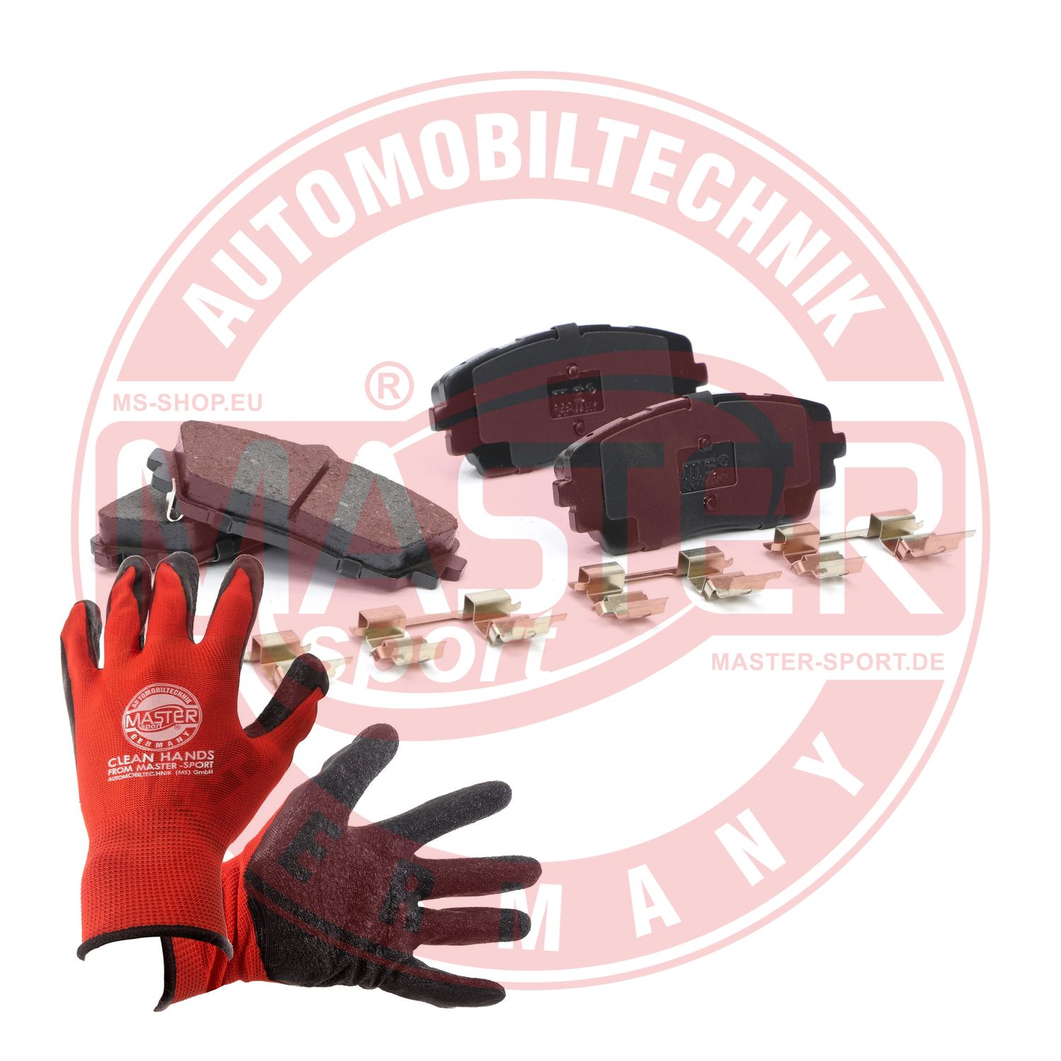 Brake Pad Set, disc brake (13046056492N-SET-MSP)