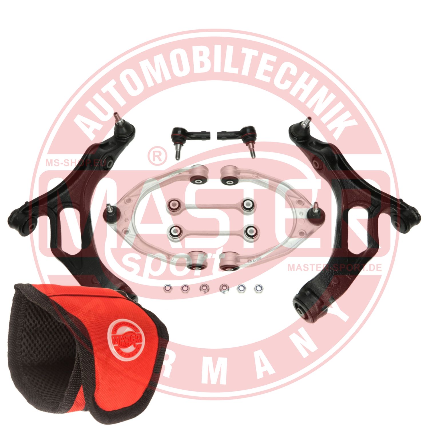 Control/Trailing Arm Kit, wheel suspension (36862-KIT-MSM)