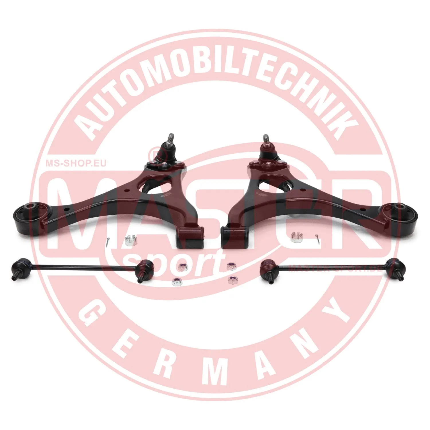 Control/Trailing Arm Kit, wheel suspension (37154/1-KIT-MS)
