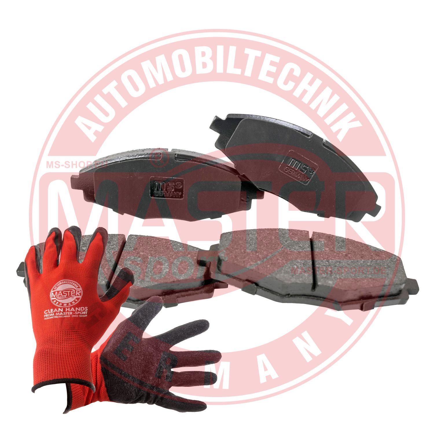 Brake Pad Set, disc brake (13046059962N-SET-MSP)