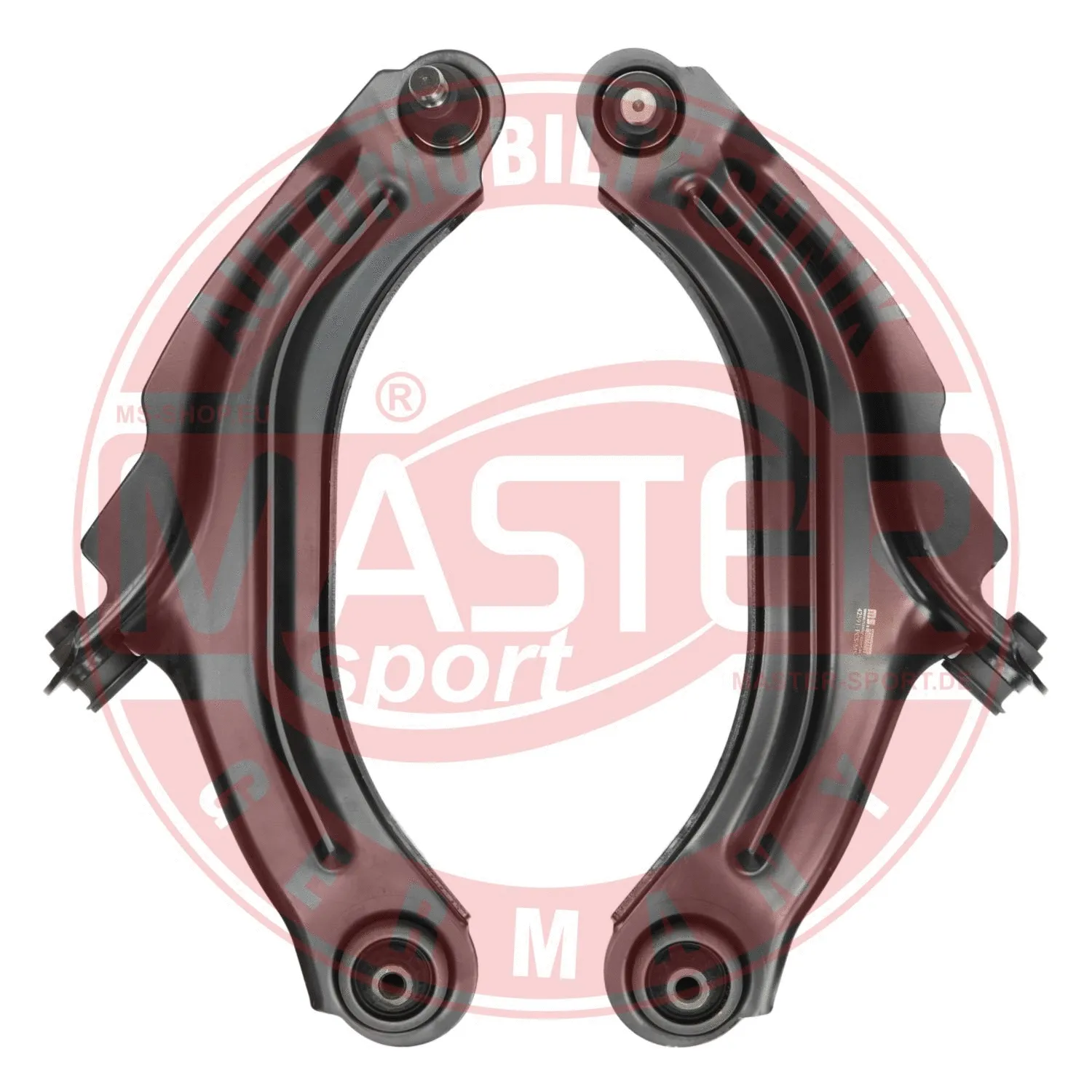 Control/Trailing Arm Kit, wheel suspension (37136/1-KIT-MS)