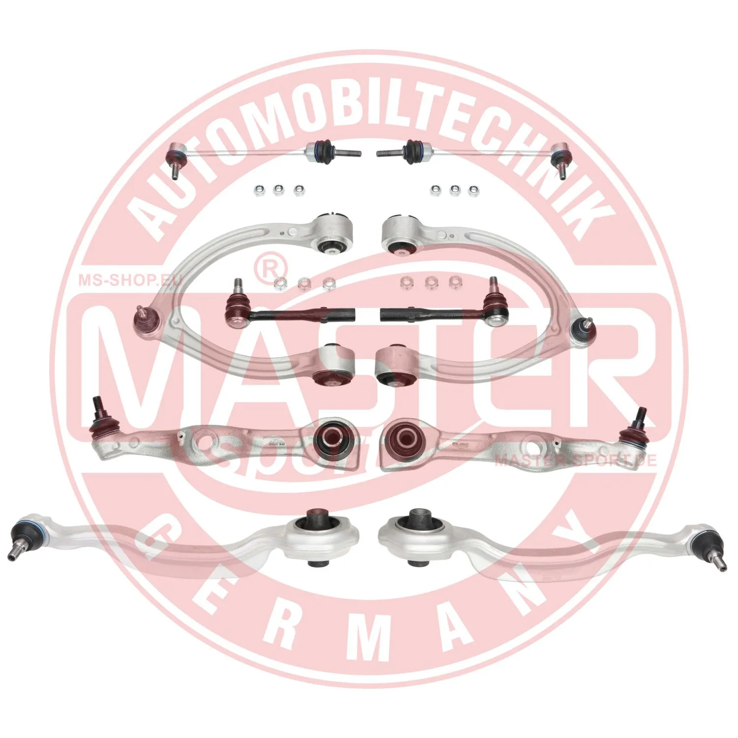 Control/Trailing Arm Kit, wheel suspension (37126-KIT-MS)