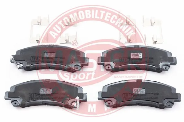 Brake Pad Set, disc brake (13046135452N-SET-MS)
