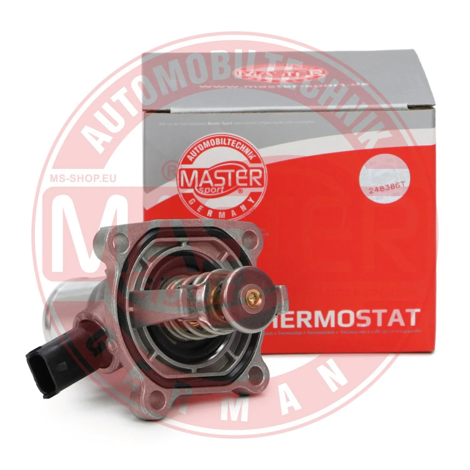 Thermostat, coolant