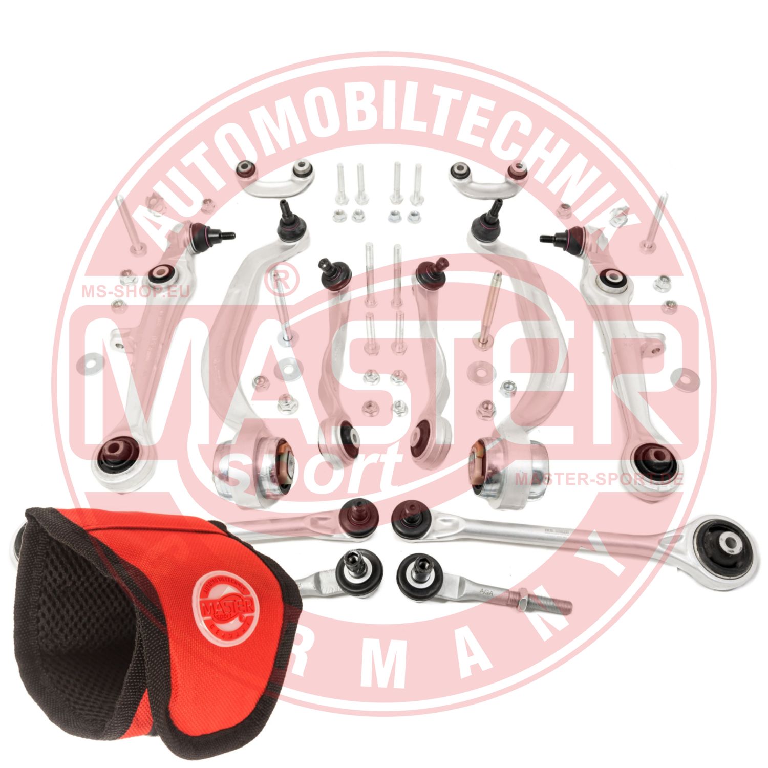 Control/Trailing Arm Kit, wheel suspension (36848-KIT-MSM)