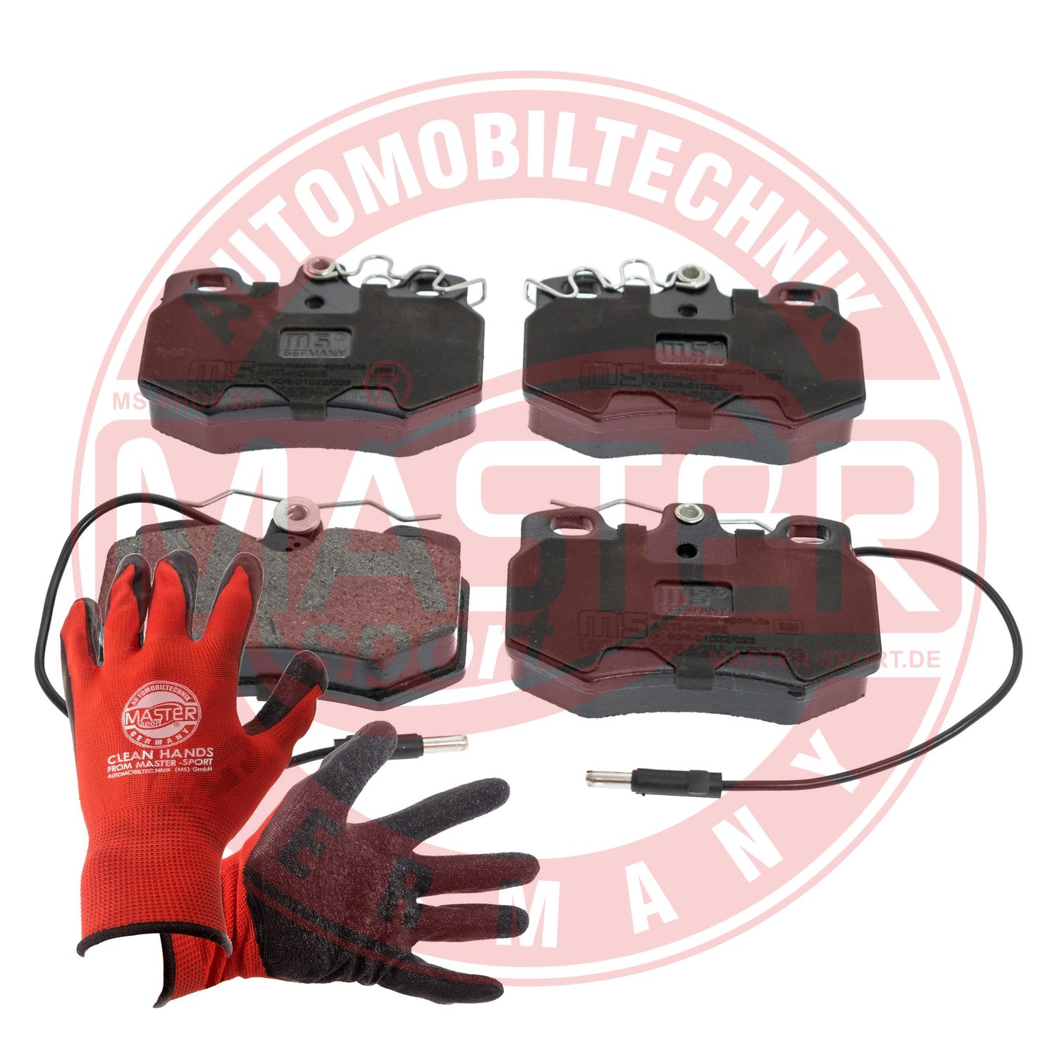 Brake Pad Set, disc brake (13046029562N-SET-MSP)