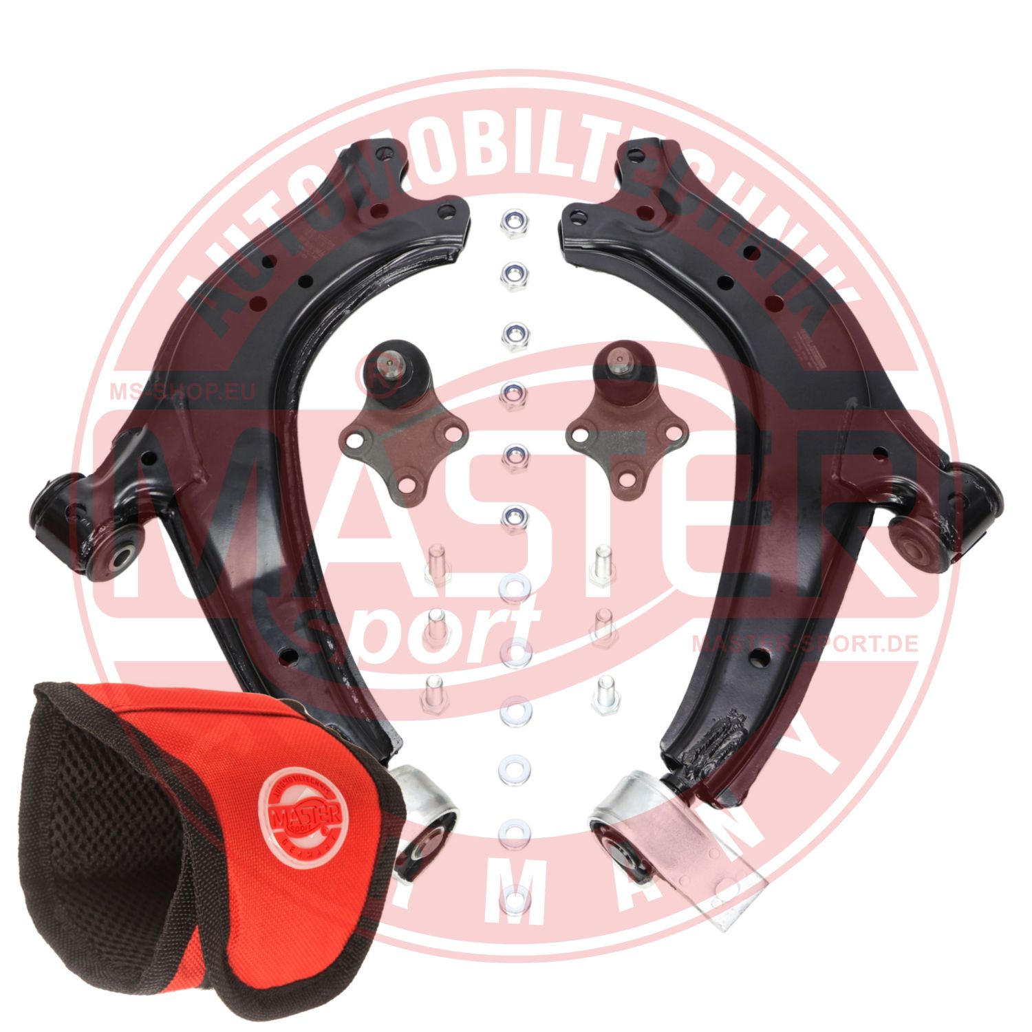 Control/Trailing Arm Kit, wheel suspension (37169-KIT-MSM)