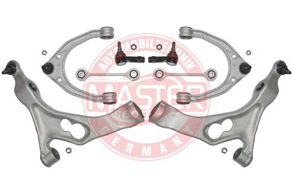 Control/Trailing Arm Kit, wheel suspension (36798-SET-MS)