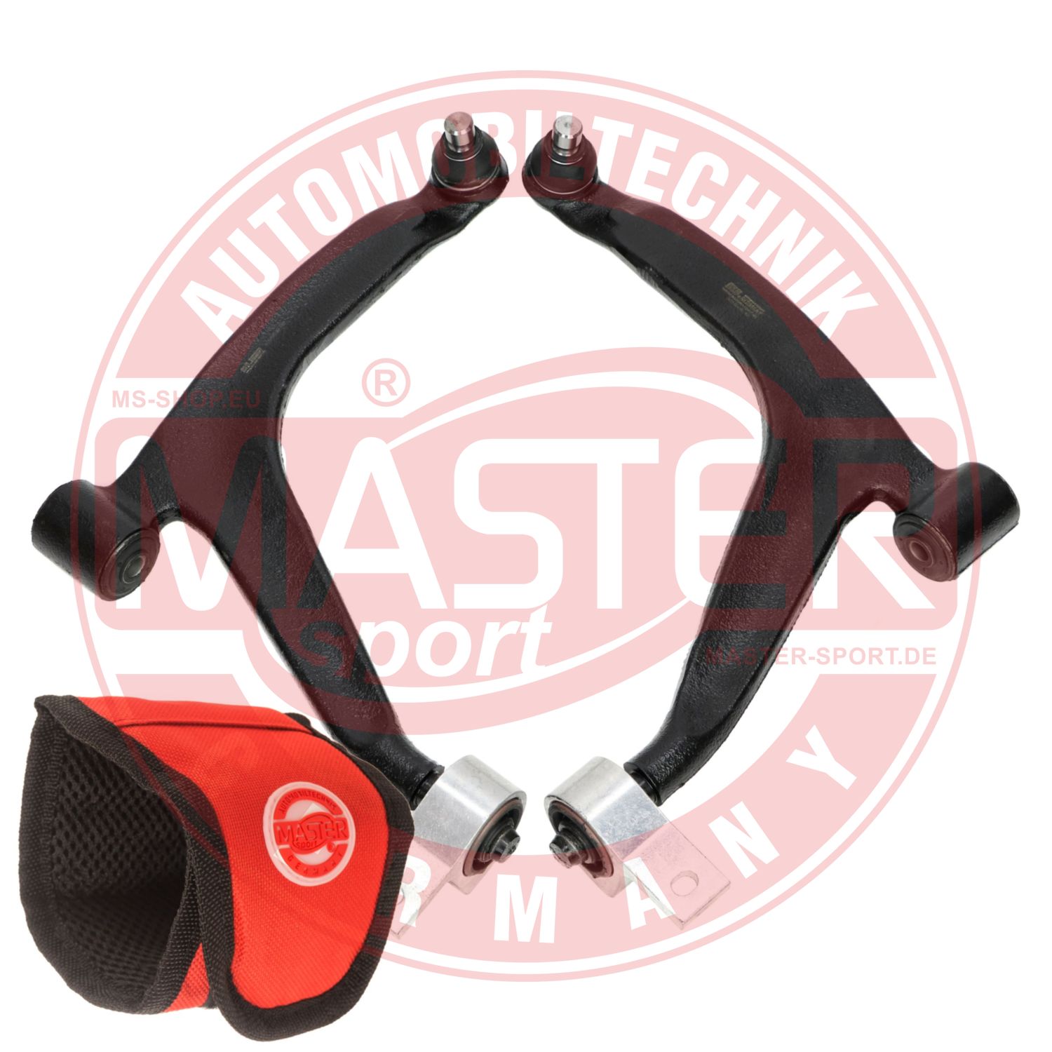 Control/Trailing Arm Kit, wheel suspension (36871/1-KIT-MSM)