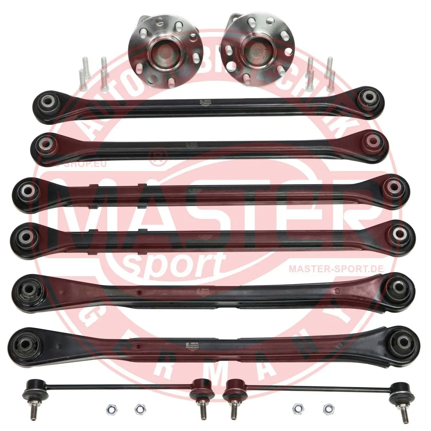 Control/Trailing Arm Kit, wheel suspension