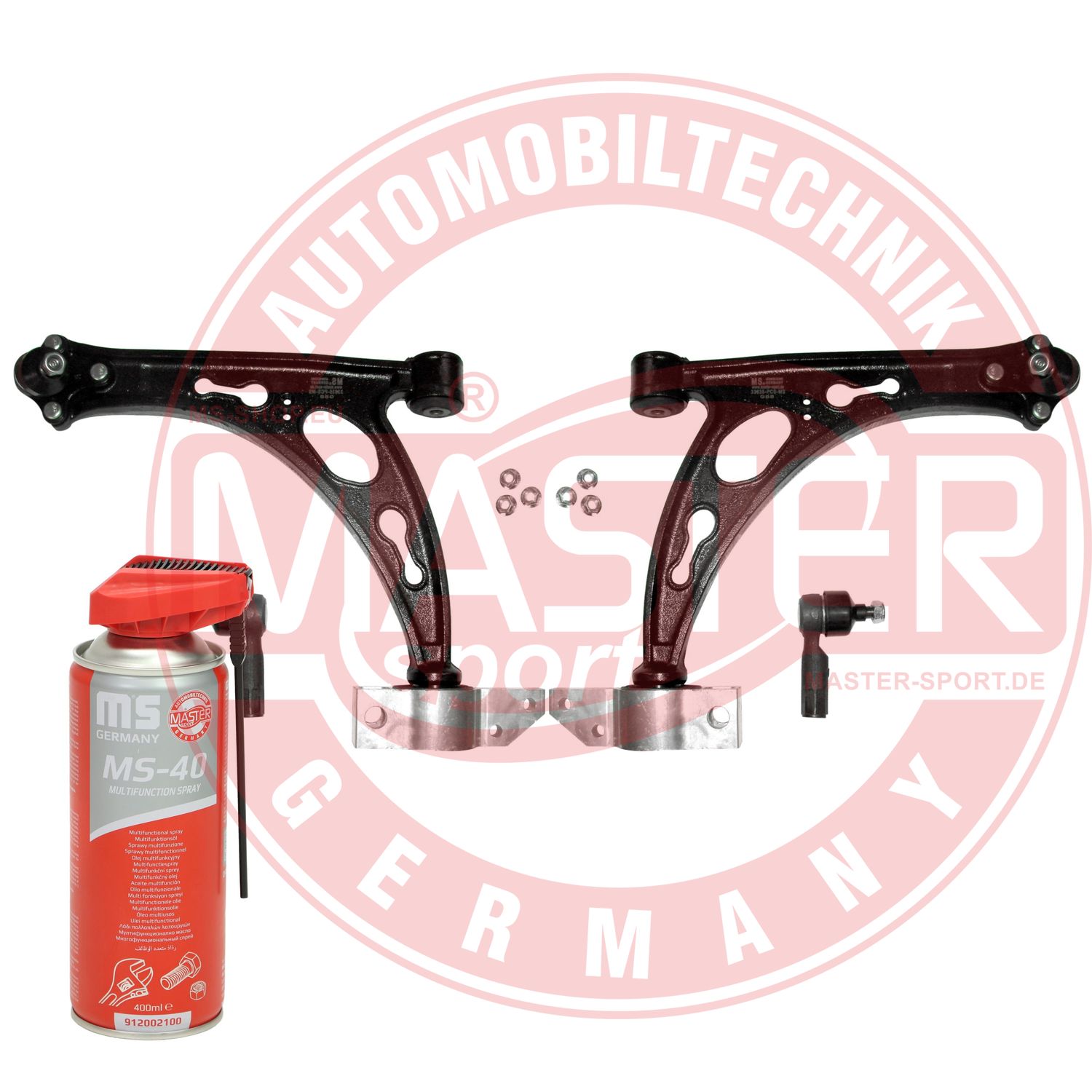 Control/Trailing Arm Kit, wheel suspension (36816-SET-MSP)