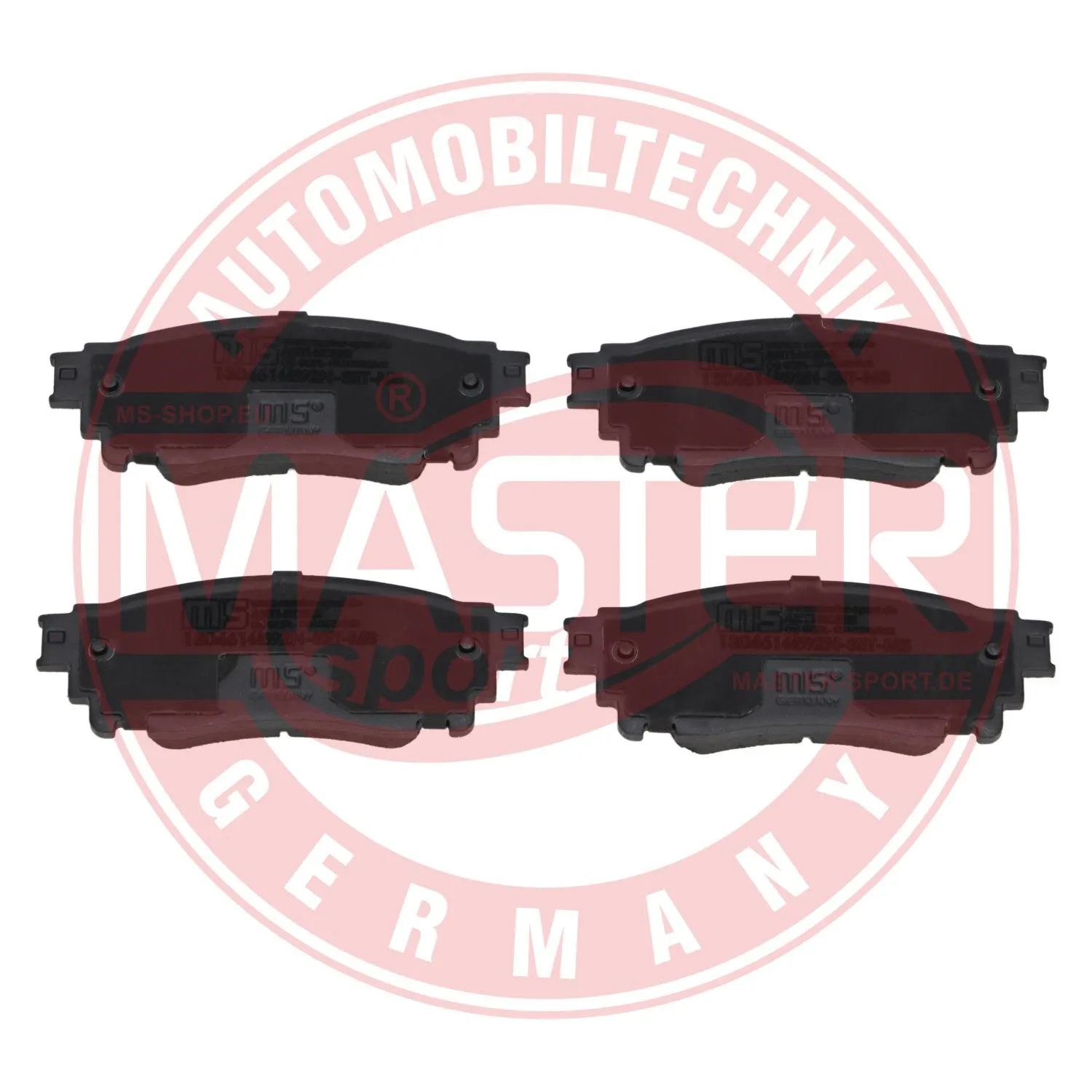 Brake Pad Set, disc brake (13046144592N-SET-MS)