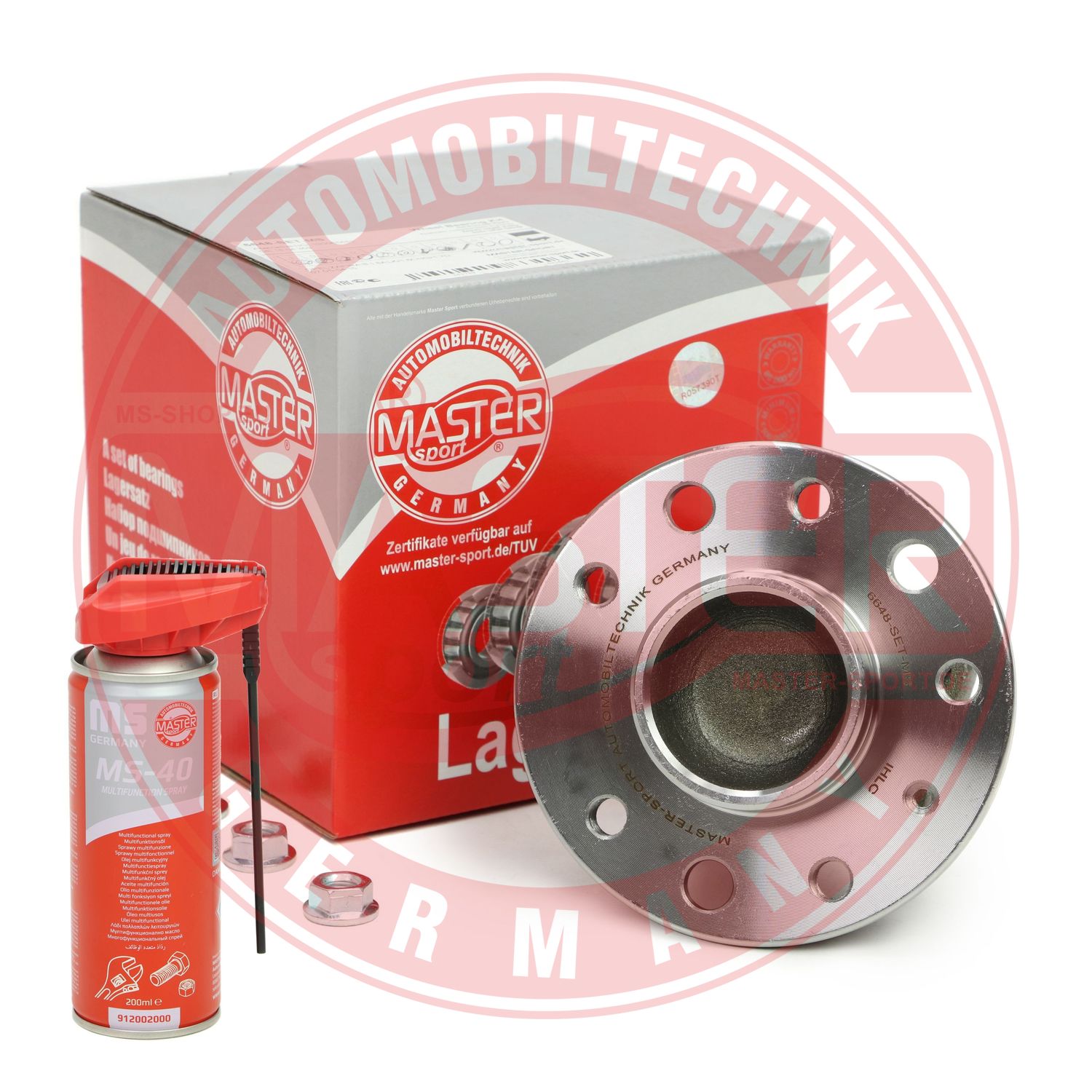 Wheel Bearing Kit (6648-SET-MSP)
