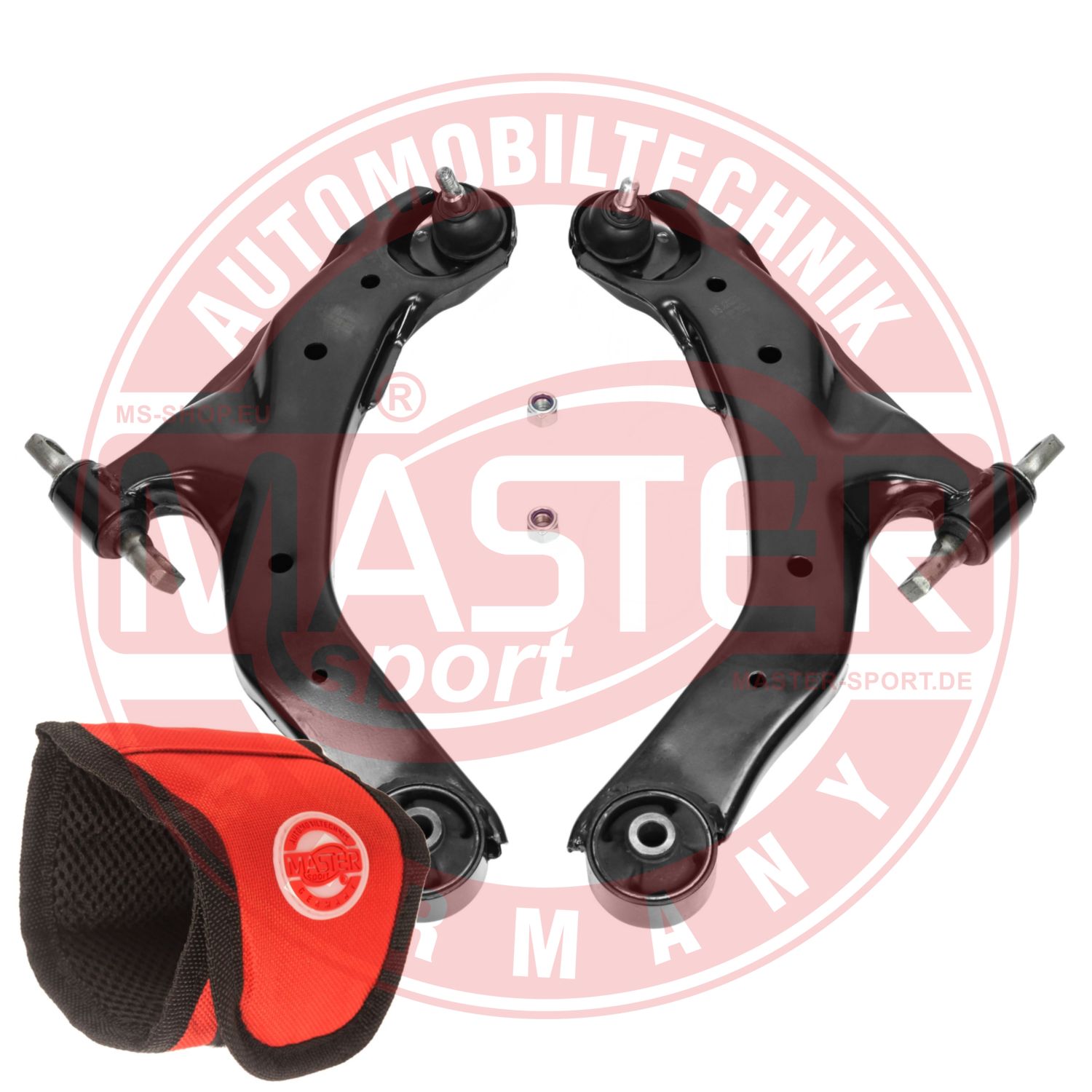 Control/Trailing Arm Kit, wheel suspension (37115-KIT-MSM)