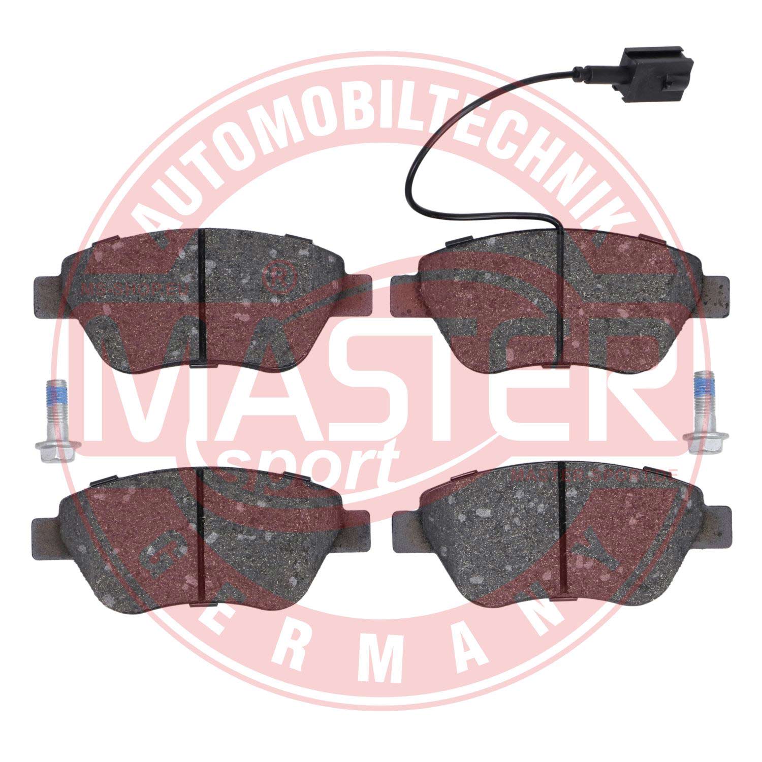Brake Pad Set, disc brake (13046039822N-SET-MS)