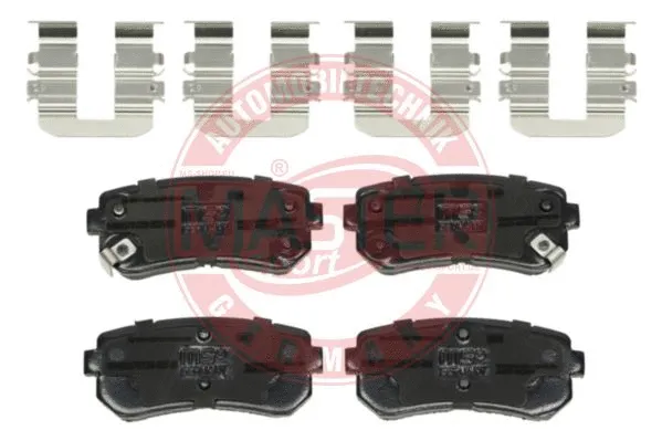 Brake Pad Set, disc brake (13046057812N-SET-MS)