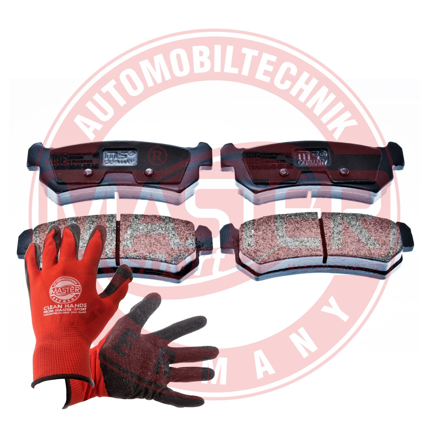 Brake Pad Set, disc brake (13046158642N-SET-MSP)