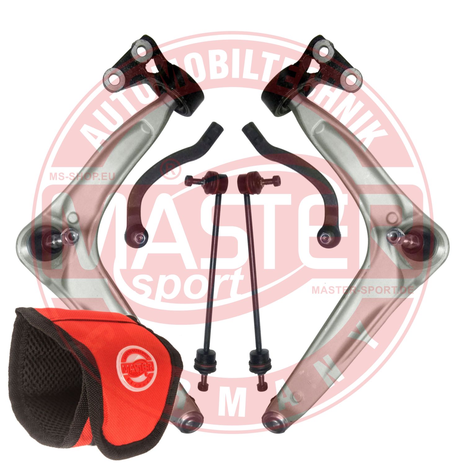Control/Trailing Arm Kit, wheel suspension (36911-KIT-MSM)