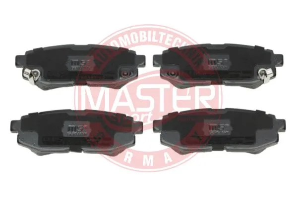 Brake Pad Set, disc brake (13046134422N-SET-MS)