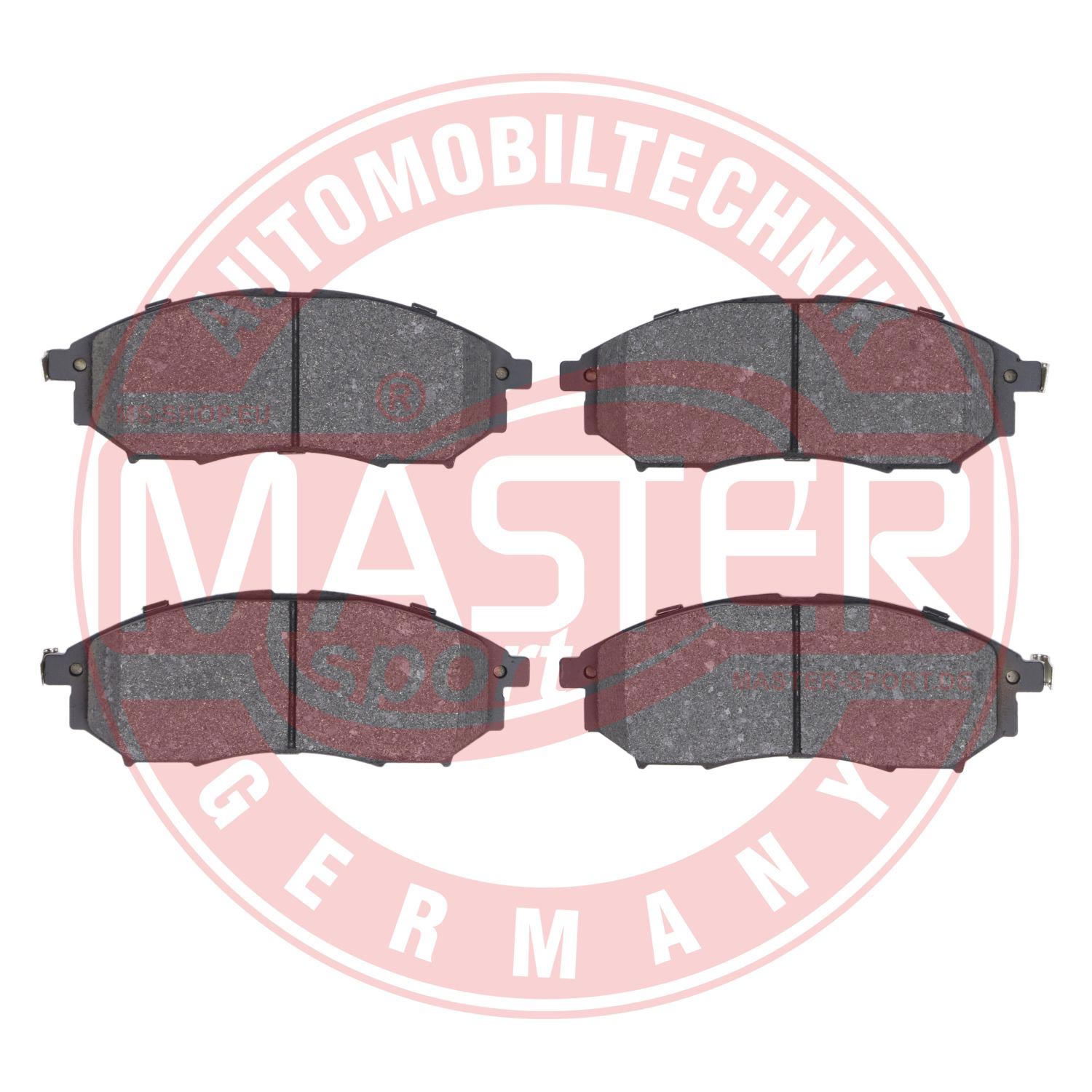 Brake Pad Set, disc brake (13046057782N-SET-MS)