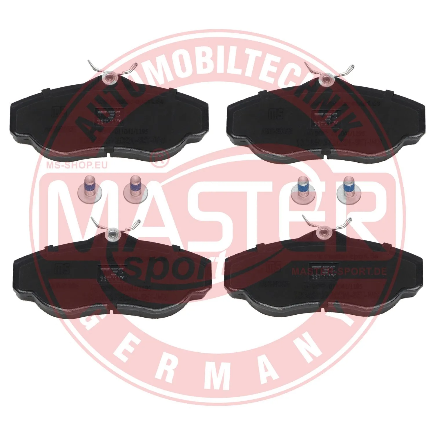 Brake Pad Set, disc brake (13046027202N-SET-MS)